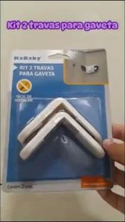 Kit 2 Travas Para Gaveta Kababy