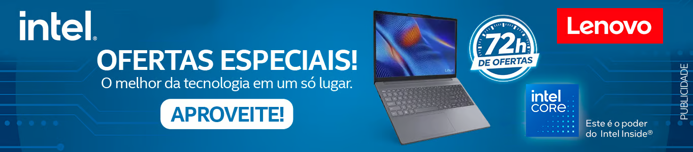 Ofertas Intel e Lenovo