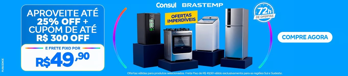 Ofertas Consul e Brastemp