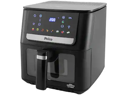 Air Fryer Philco PAF65A Preto 6,5L