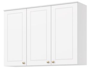 Armário de Cozinha Aéreo MDF Móveis Henn Americana 3 Portas 120x83cm