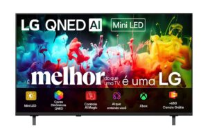 Smart TV LG QNED Mini LED AI 4K QNED70 55 polegadas 2026