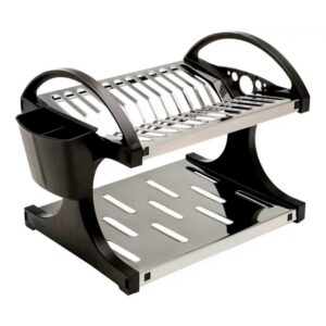 Escorredor de Louça Inox Brinox 16 Pratos Suprema