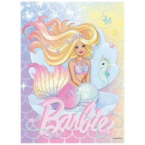 Quebra-cabeça holográfico Barbie Mattel Grow 100 peças