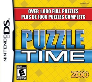 Jogo de Vídeo Puzzle Time da Zoo Games para Nintendo DS