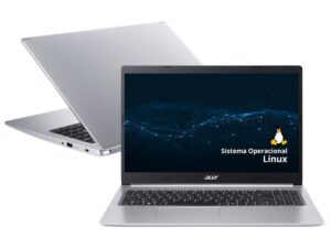 Notebook Acer Aspire 5 A515-45-R478 AMD Ryzen 5-5500U 16GB RAM 512GB SSD 15.6" FHD LED IPS 60Hz Linux Gutta