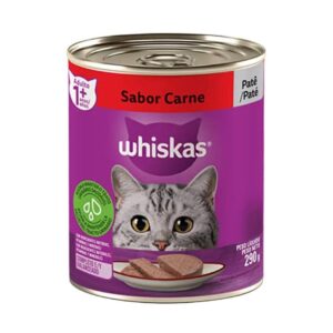 Ração para Gatos Whiskas Premium Carne Lata 290g