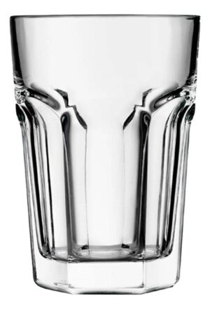 Jogo de copos vidro grosso luxo transparente 525ml 6 peças