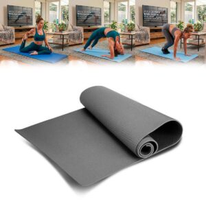 Tapete Yoga Pilates BARI PVC Antiderrapante 173x61 Fitness