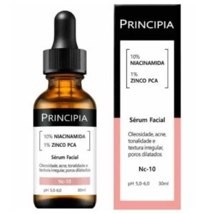 Sérum facial principia nc-10 niacinamida 10% + zinco pca 1% 30ml controle da oleosidade