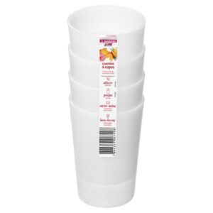 Jogo Conjunto 4 Copos Plástico 270ml 787/2C Sanremo