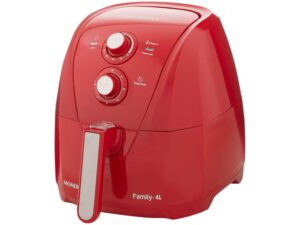 Fritadeira Elétrica sem Óleo/Air Fryer Mondial - AFN40FR Vermelha 4L com Timer