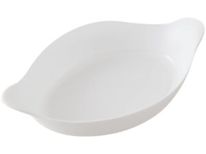 Assadeira de Vidro Oval 34cm Marinex Opaline