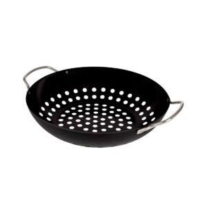 Frigideira Furada Para Grelhar Wok Antiaderente - Mor
