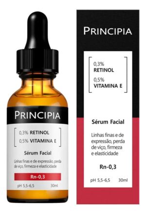 Sérum Facial Anti-idade Principia Skincare Rn-0,3 Retinol + Vitamina e 30ml