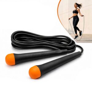 Corda de Pular PVC Ajustável Vollo Exercício Funcional Academia Funcional Cardio Treino Fitness
