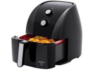 Fritadeira Elétrica Air Fryer 5,5 Litros Potência 1500w Temperatura Até 200 Graus Britânia