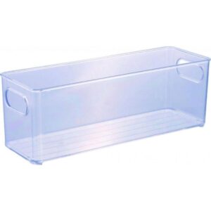 Organizador Multiúso 13023 em Plástico BPA Free para Cozinha Banheiro Escritório Branco Plasútil