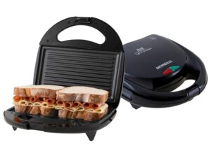 Sanduicheira Mondial Fast Grill & Sandwich S-12 Preta 750W
