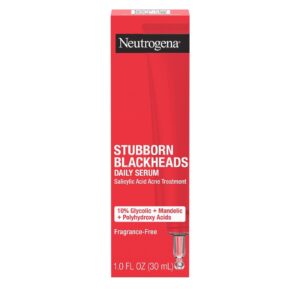 Sérum facial Neutrogena Stubborn Blackheads 30mL com ácidos