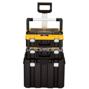 Caixas de Ferramentas com Rodas Dewalt Modelo DWST60404 tower 3 Tarugão