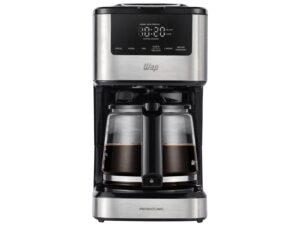 Cafeteira Elétrica Wap Aroma WCD1500 38 Xícaras Preto e Cinza FW010084