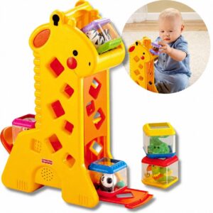 Girafa Blocos Fisher Price Mattel Brinquedo Educativo B4253