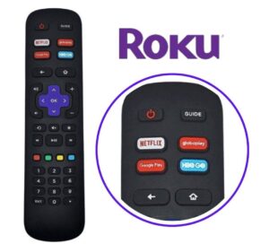 Controle Remoto Para Smart TV Roku Compatível Philco / AOC - 9125