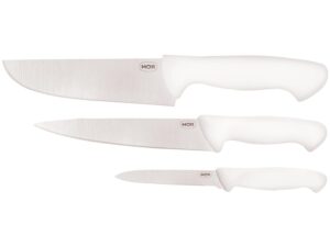 Jogo de Facas Mor Inox Assador - 3 Peças