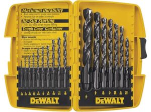 Jogo de Brocas DEWALT DW1167 (17 Peças) - Óxido Preto