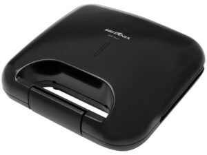 Sanduicheira e Grill Britânia Toast BGR01P 2 Sanduíches Preto com Antiaderente