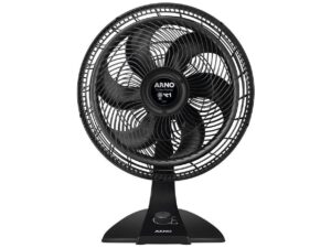 Ventilador Turbo Force 2 em 1 Mesa/Parede 40Cm Arno VF42 Preto - 110V