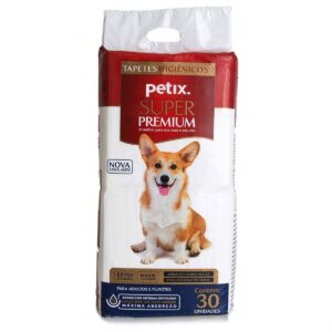 Tapete Higiênico Petix Super Premium para Cães - 30 Unidades