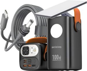 Power Bank 100W 60000mAh Para Starlinkk Mini Compatível Apple Mac E Fonte PD Para Notebook Tablet Smartphones Homologado