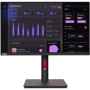 Monitor Lenovo ThinkVision T24i-30 LCD Full HD de 24" - Preto