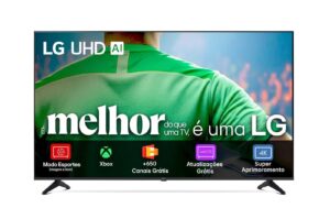 Smart TV LG UHD 50 polegadas com AI Gen8 4K 50UA7500PSA HDR10 Pro Processador alpha 7