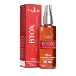Óleo Reparador Pontas Btox Reconstrutor Brilho Hidratante 50ml