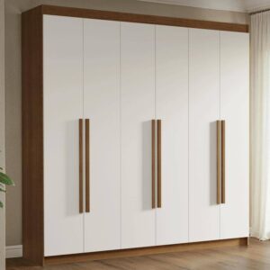 Guarda-Roupa Casal 6 Portas Batentes Venus Madesa R