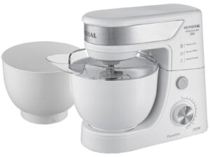 Batedeira Planetária Mondial Branco e Inox 700W