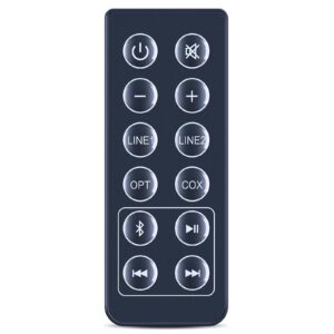Controle Remoto PZL RC10E para Caixa de Som Edifier R1280DB